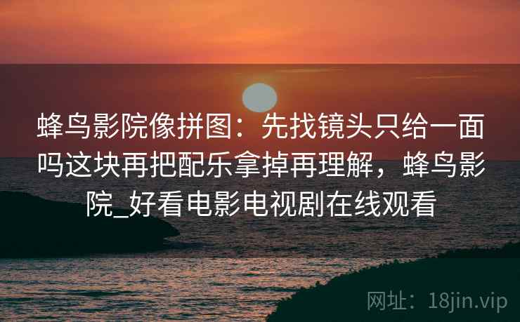 蜂鸟影院像拼图：先找镜头只给一面吗这块再把配乐拿掉再理解，蜂鸟影院_好看电影电视剧在线观看